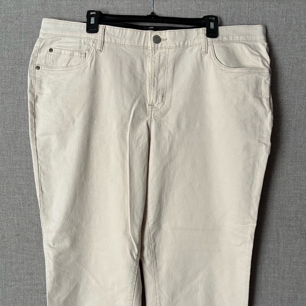Sonoma Cream Girlfriend Pants
